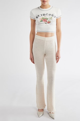 Crop top - Blanc