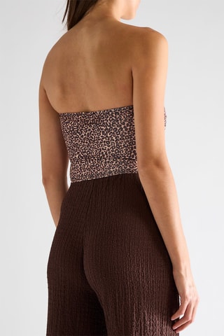 Top sans manches - Marron