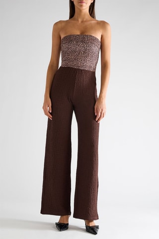 Top sans manches - Marron