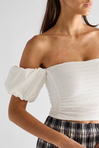 Crop top - Blanc