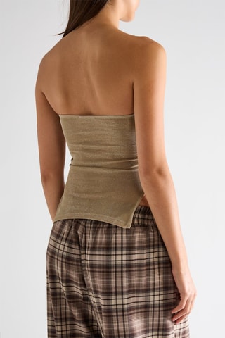 Top sans manches - Doré