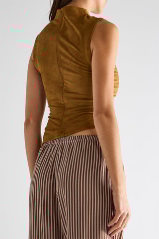 Top sans manches - Moutarde