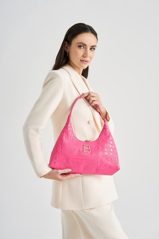 Sac porté épaule - Rose