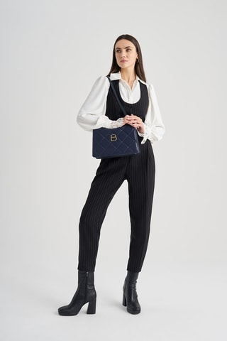 Sac porté épaule - Bleu