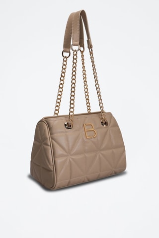 Handtas Taupe - Camel