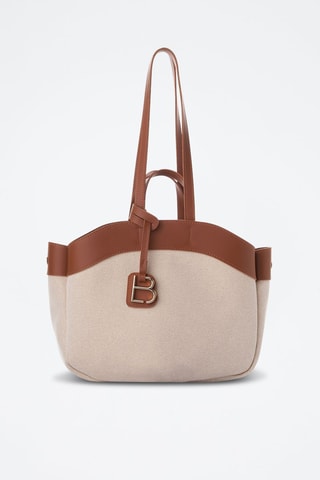 Mala de ombro - Castanho