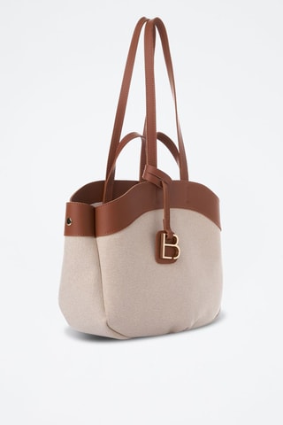 Mala de ombro - Castanho