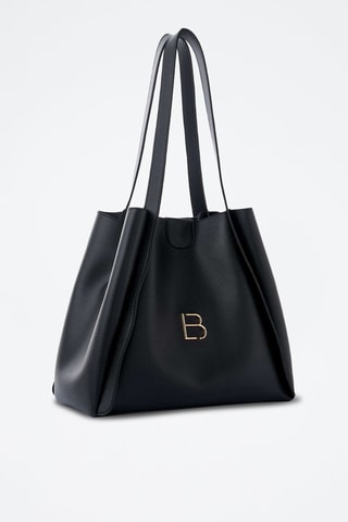 Sac porté épaule et pochette - Noir