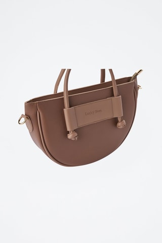 Handtas - Bruin