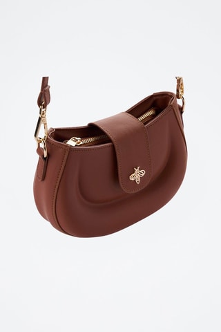 Sac bandoulière  - Marron