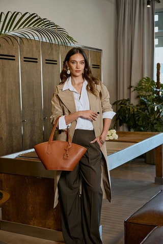 Sac porté épaule - Marron