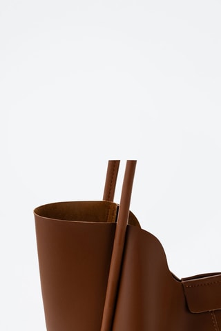 Shopper Camel - Lucky Bees - Bruin