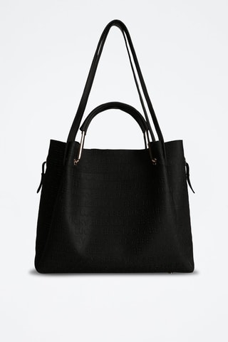 Cabas et pochette - Noir