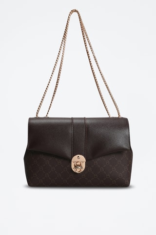 Mala de ombro - Castanho