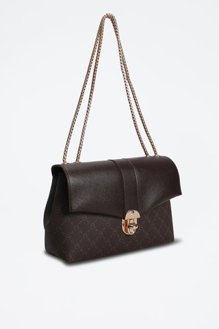 Mala de ombro - Castanho