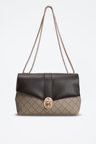 Mala de ombro - Castanho