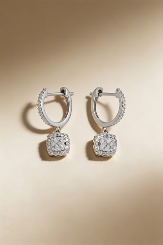 Criollas Quadra - Oro blanco y diamantes