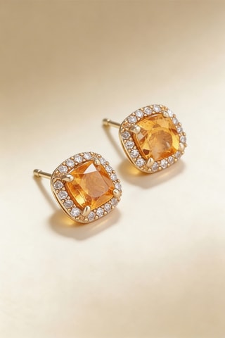 Dormilonas Popi Coussin Citrino - Oro amarillo, citrinos y diamantes