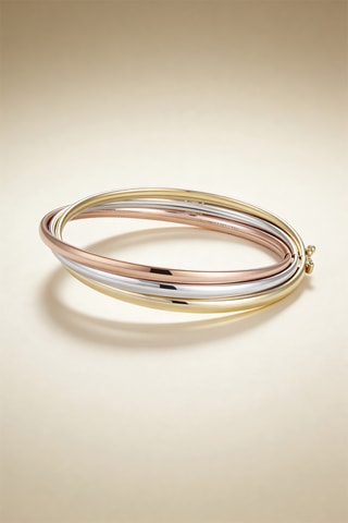 Pulsera Trio d'Or - Oro amarillo, oro rosa y oro blanco