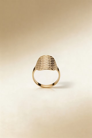 Anello Armadillo - Oro giallo