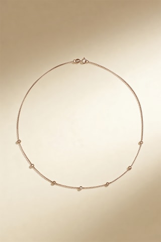 Collar Sunshine - Oro rosa y diamantes