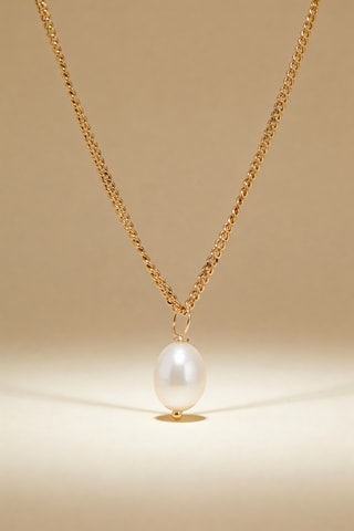 Colgante Gama Perle - Oro amarillo y perla cultivada