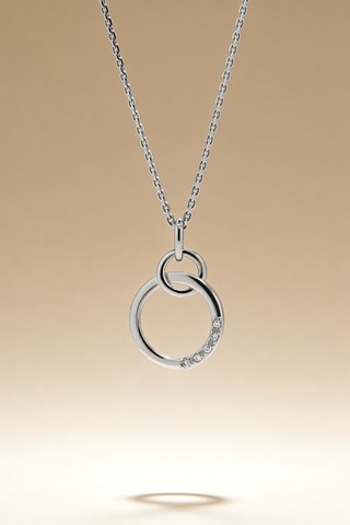 Colgante Belles Bulles  -  Oro blanco y diamantes