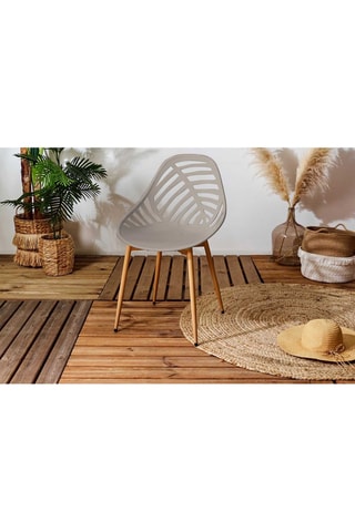 2 Buitenstoelen Alameda - Taupe