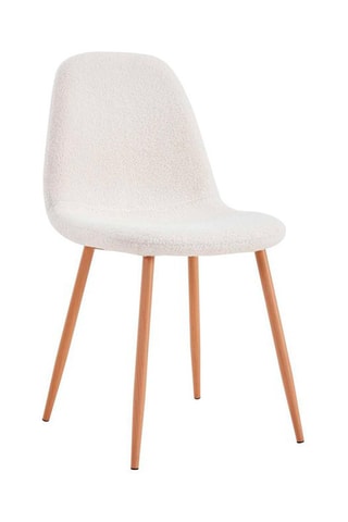 4 Stoelen Freya Hygge 
Naturel en Wit