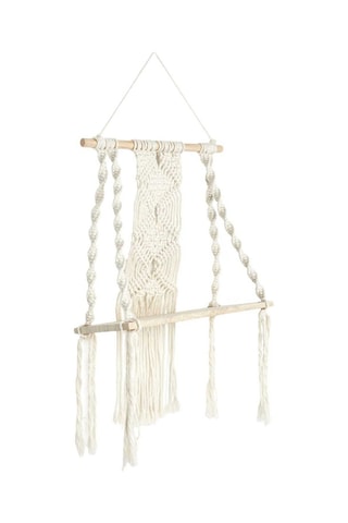 Wandelement Boho 30 x 50 x 15 cm - Beige