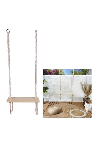 Macramé SchommelStoel Wit