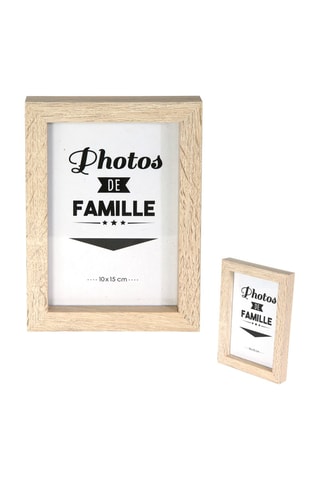 8 Houten Fotolijsten Zwart en Naturel