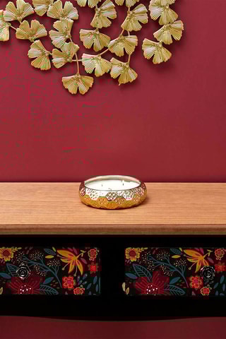 Geurkaars Goudkleurig