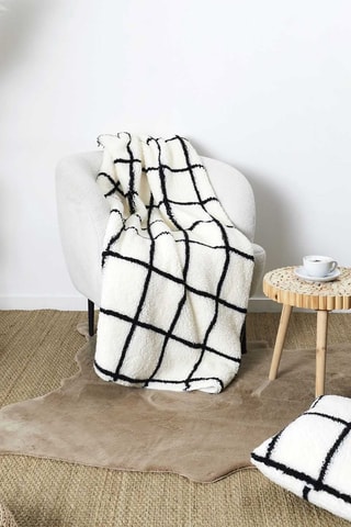 Plaid - Wit -  130 x 160 cm