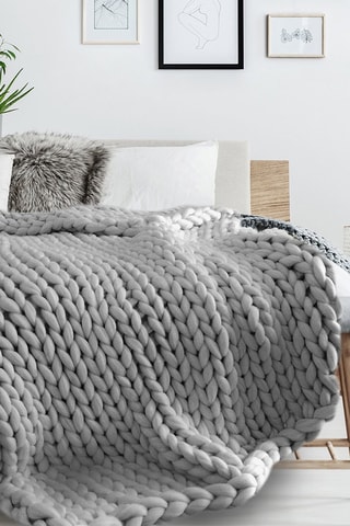 Plaid 120 x 150 cm - Grijs