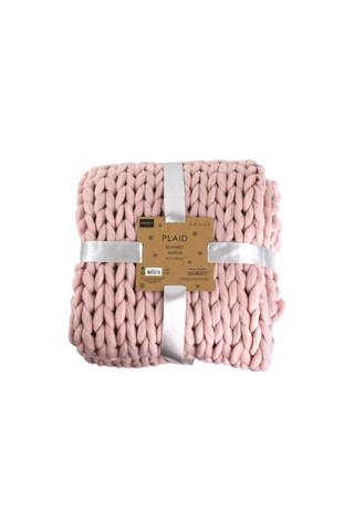 Plaid 120 x 150 cm - Roze