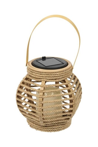 Lanterna a energia solare LED - 15 cm - Beige