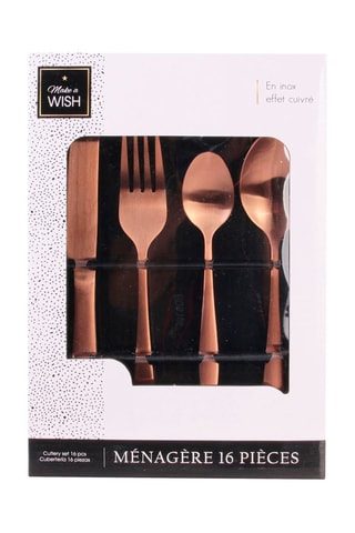 Servizio di posate in acciaio inossidabile - 16 pezzi
