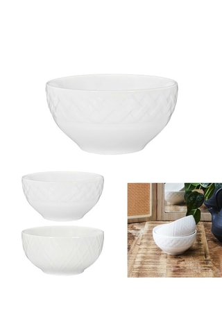 4 Keramische Schaaltjes - 11,2 cm