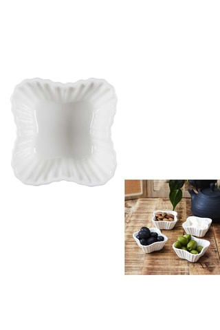 4 Keramische Schaaltjes - 7,5 cm