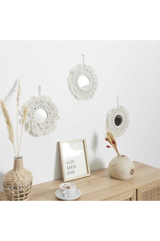 3 Spiegels Boho 28 cm