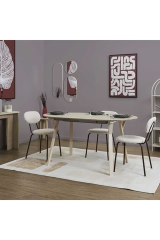 3 Spiegels Veda - Beige