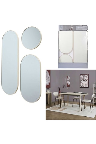 3 Spiegels Veda - Beige