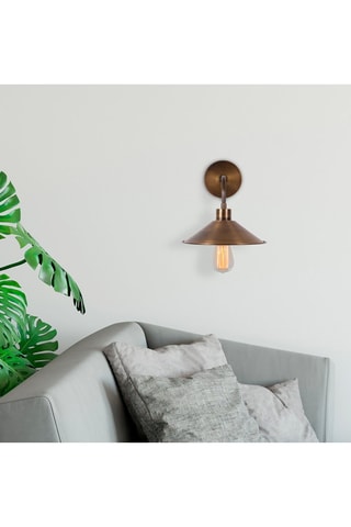 Wandlamp Berceste - Bronskleurig - 100 W