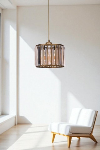 Candeeiro suspenso - Dourado - 40 W