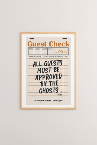 3 Houten Wanddecoraties- Oranje - 33 x 48 x 2 cm