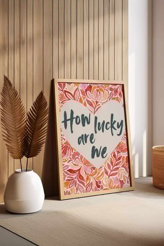 Houten Wanddecoratie - Beige - 33 x 48 cm