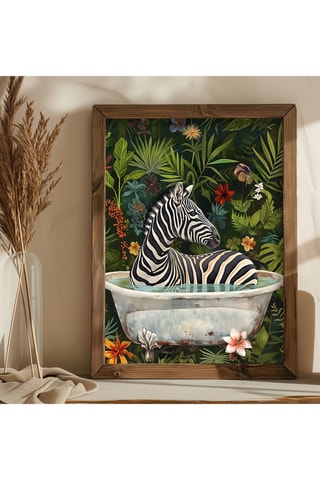 Rubberhouten Wanddecoratie AI180 - 35 x 47 x 3,5 cm