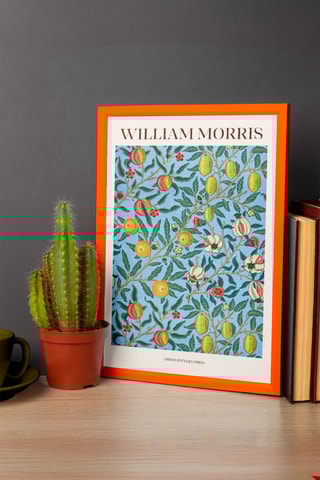 Wanddecoratie "Four Fruits" van William Morris - 33 x 48 cm