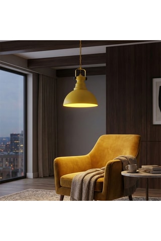 Hanglamp - Geel - 40 W